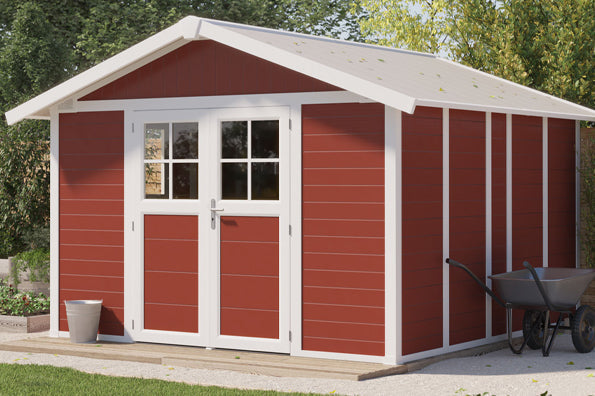 ¿Cómo montar una caseta de jardín?