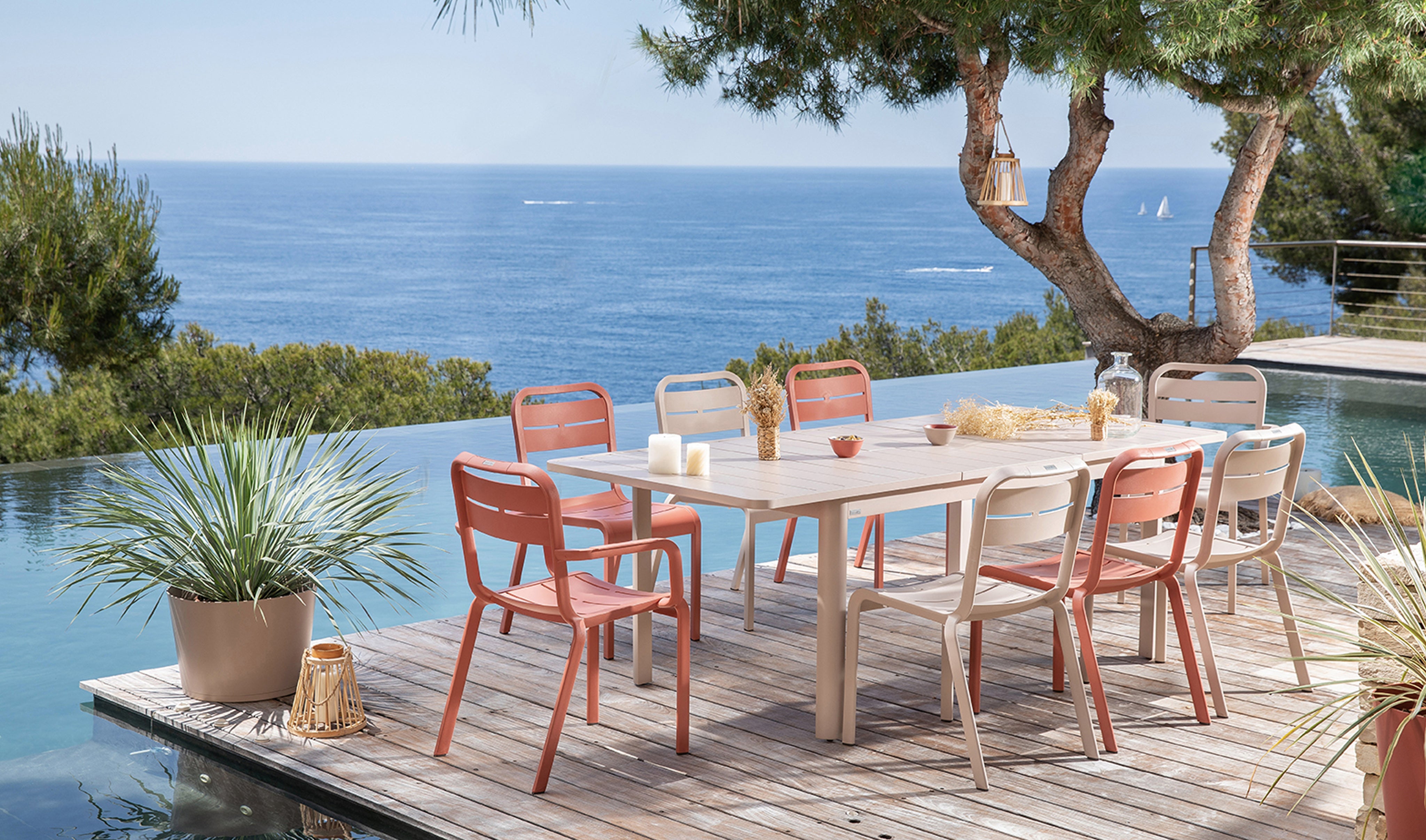 Fauteuils de jardin en résine