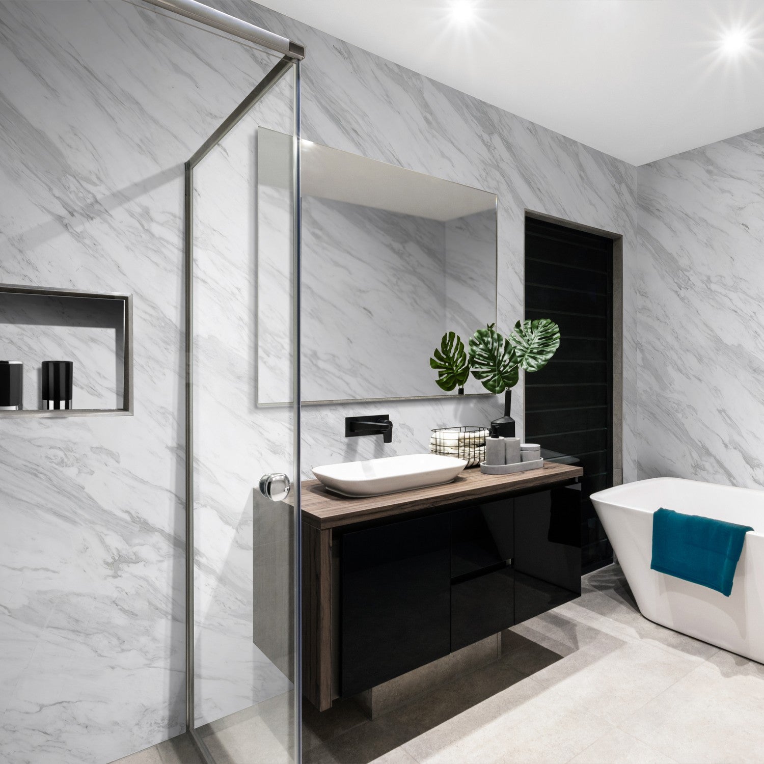 3D Volakas Marble cladding