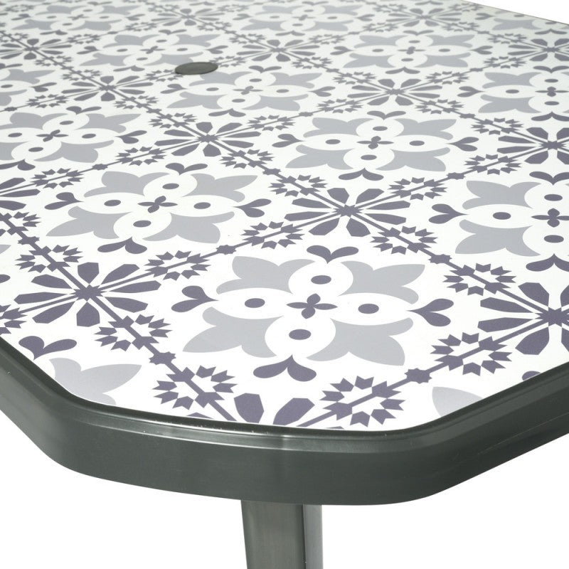 Table de jardin résine Paris 165 x 100 cm