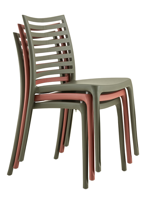 Lot table Greggia 220 x 95 cm + 8 chaises + 2 fauteuils Sunday