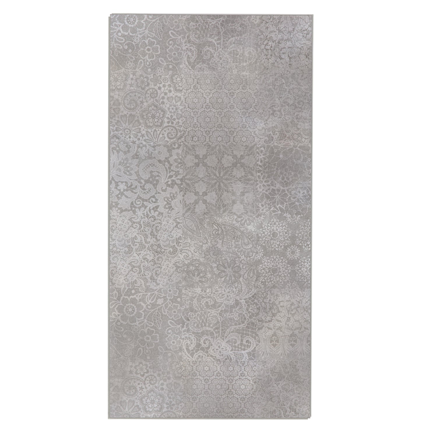 Dalles murales Gx Wall+ 45x90 cm Gray Cement flower
