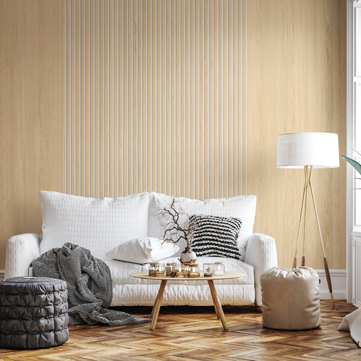 Beschichtung Element 3D Wood Ash