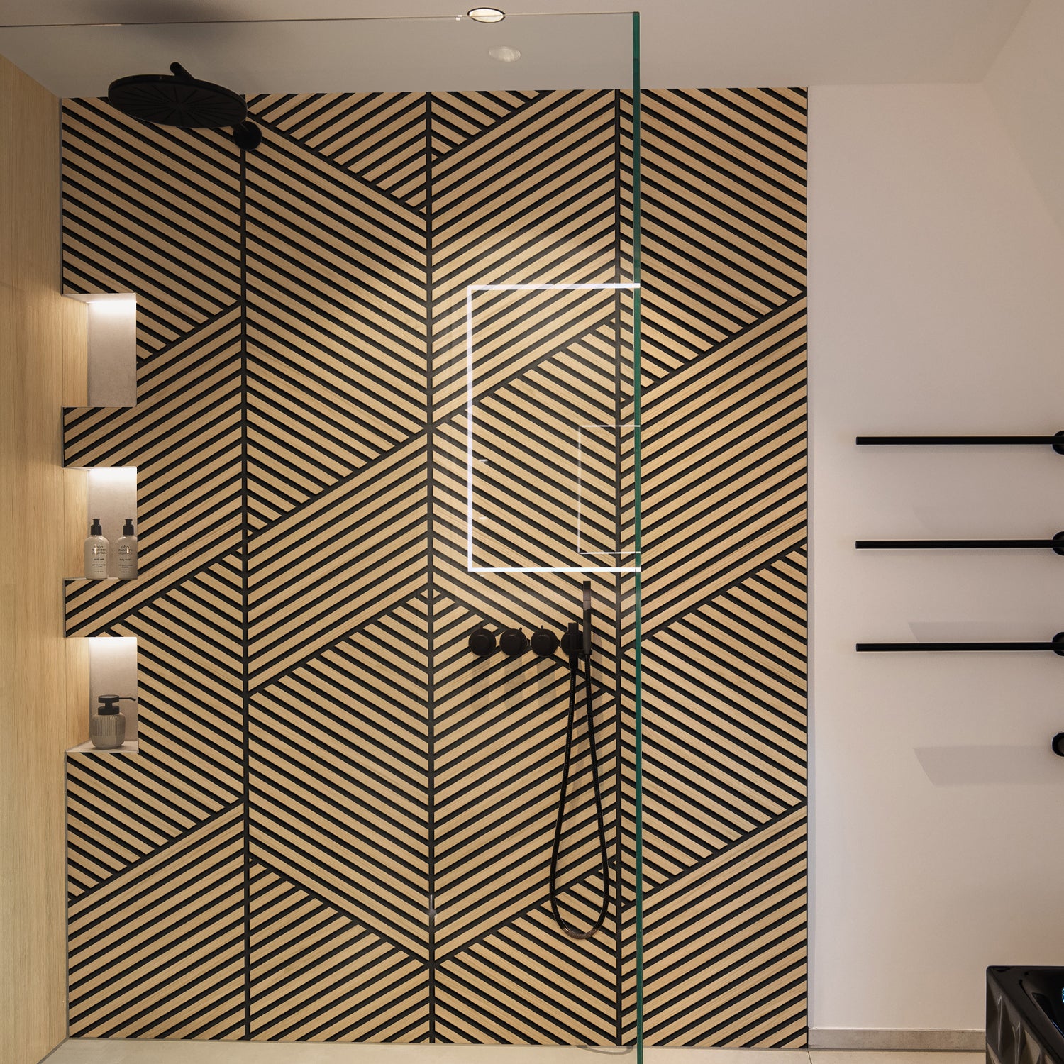 3D cladding Linio Graphic Ash