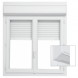 Fenêtre / porte-fenêtre PVC Alta Duo avec coffre volet intérieur-3