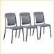 Pack 3 chaises Factory dont 1 offerte-3
