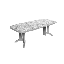 Table Vega 220 cm Carreaux de Ciment