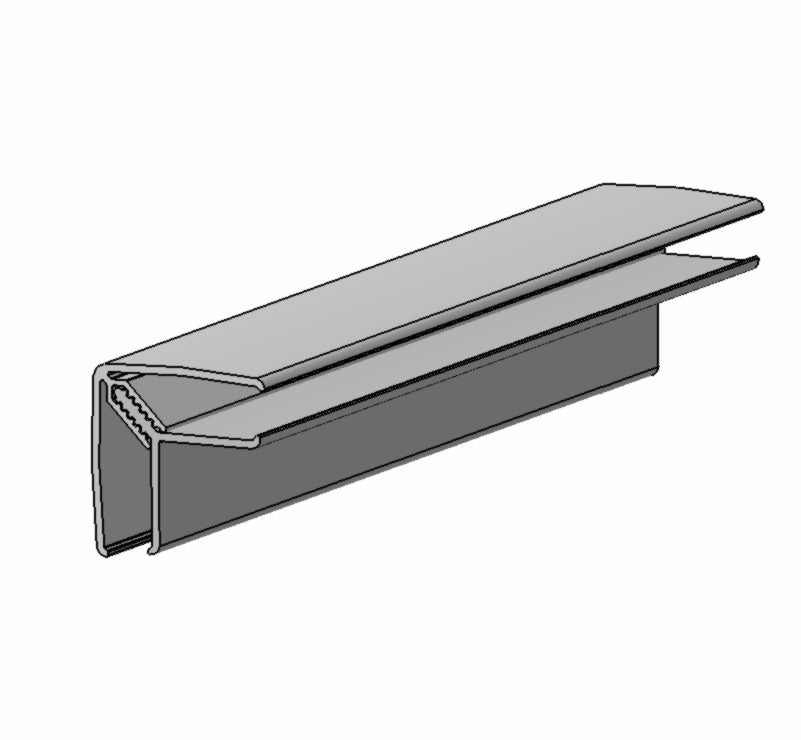 Pvc Corner Profile Rounded PVC corner profile for 10 mm thick paneling,wall cladding ...