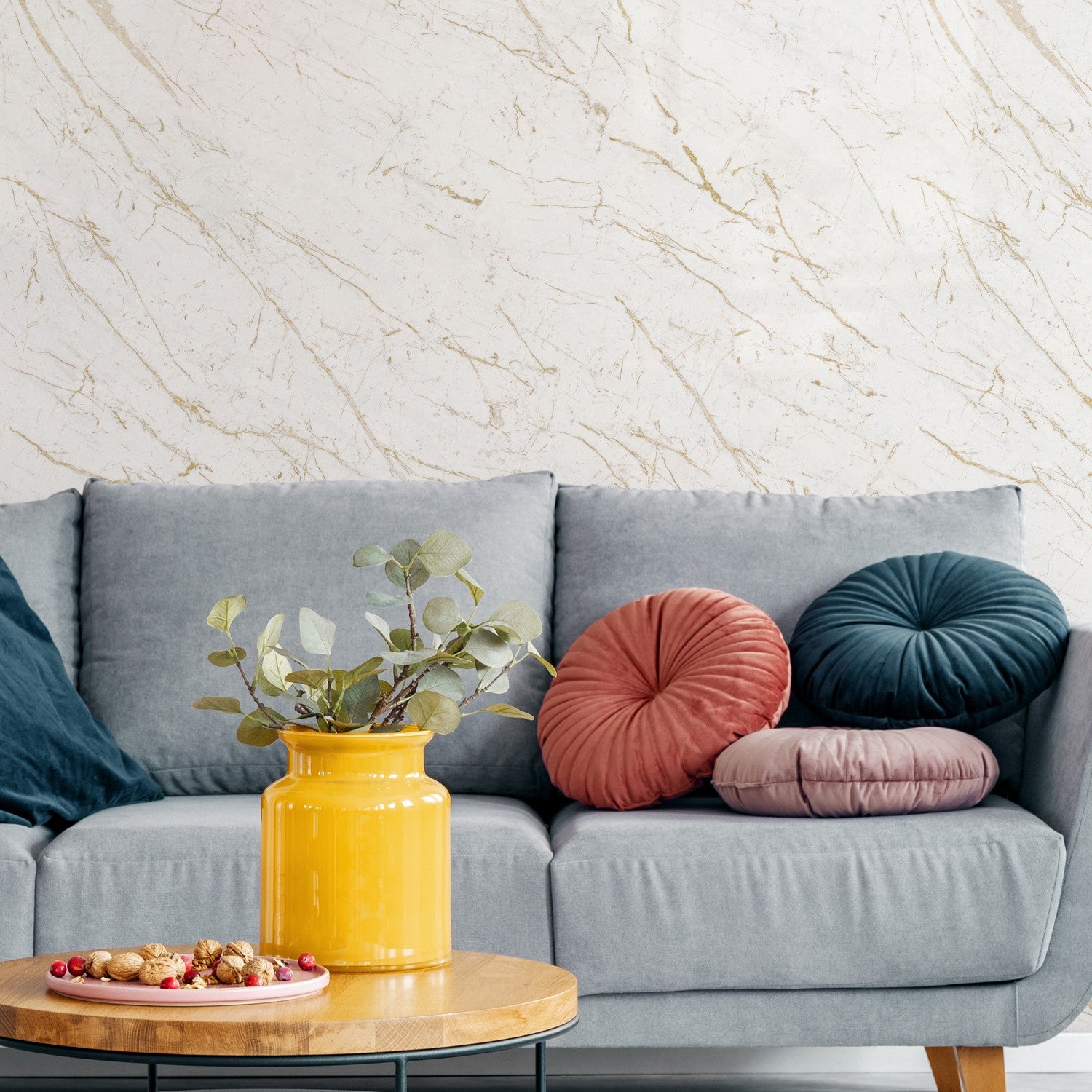 Revêtement Element 3D Marbre Calacatta brillant