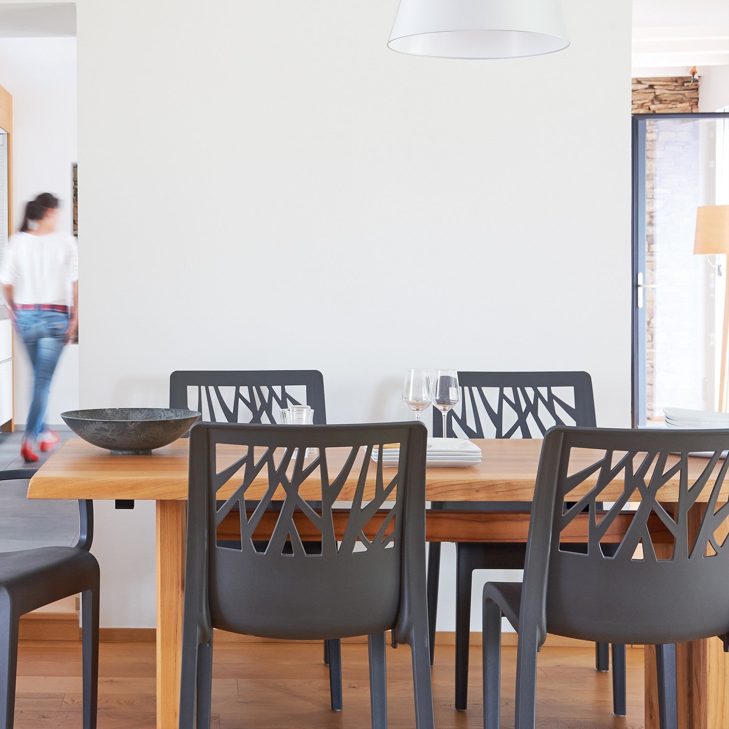 Chaise de jardin Végétal recyclée