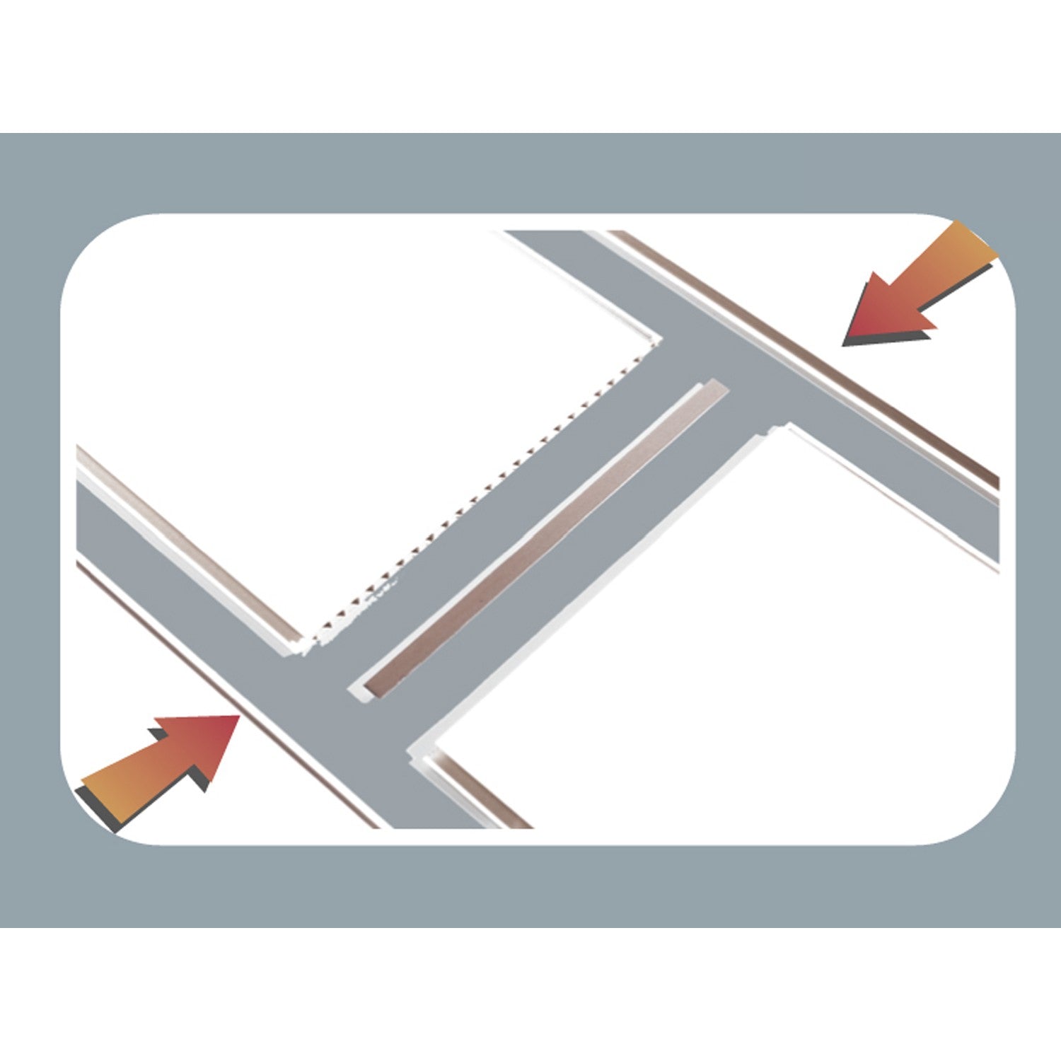 Revêtement Element blanc aboutable