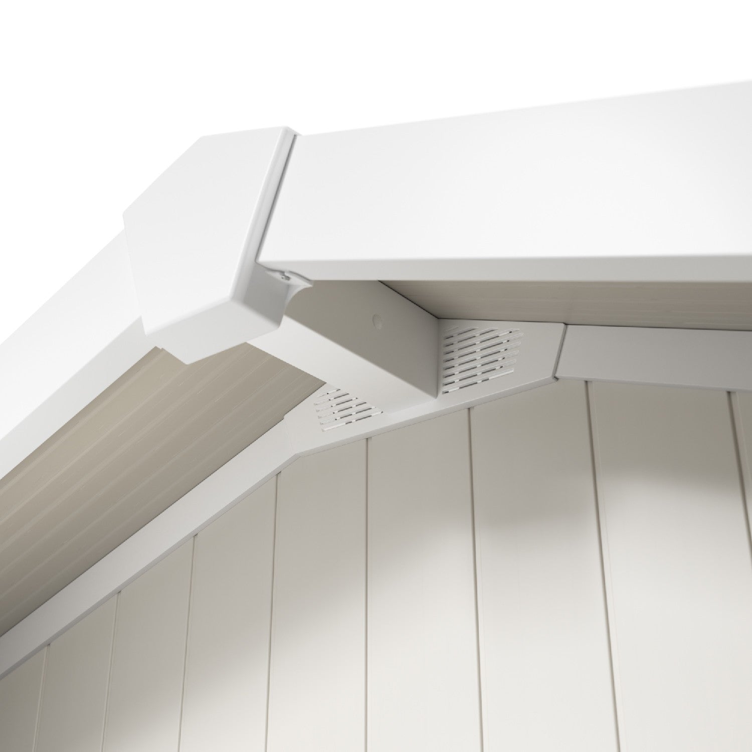 Abri de jardin 7,5 m² gris - vert Utility