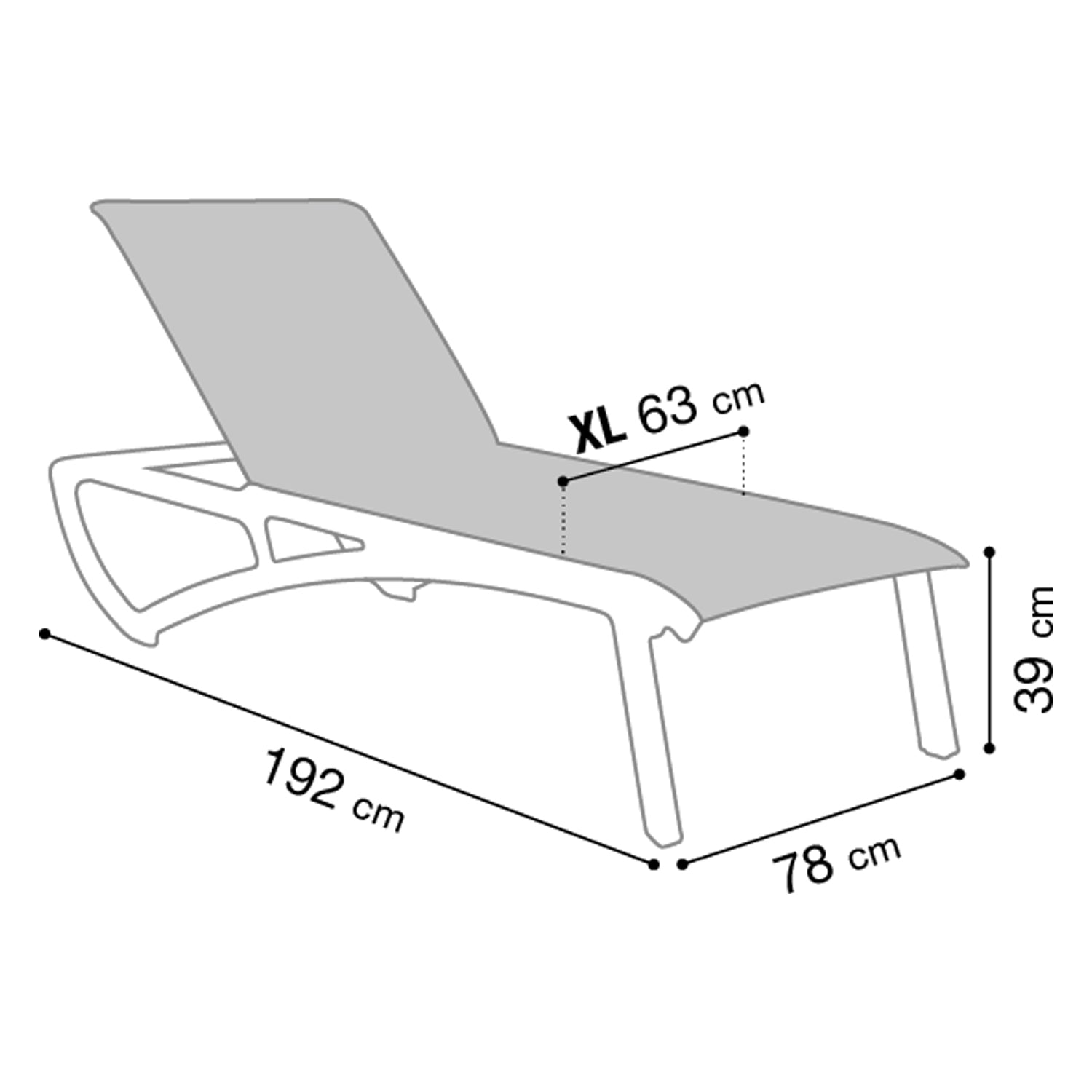 Relax: descanso en el jardín o en la piscina Sunset