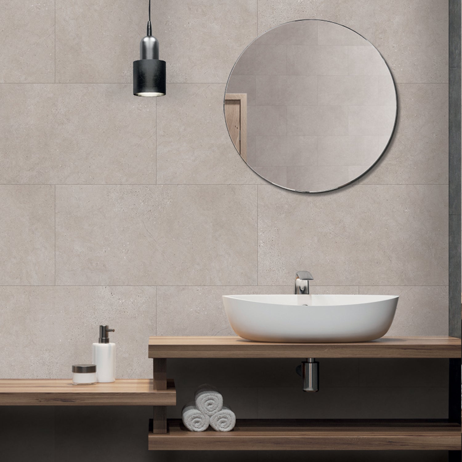 Gx Wall+ Wall Tiles 45x90 cm - Cream-Slate, Great Deals -wall