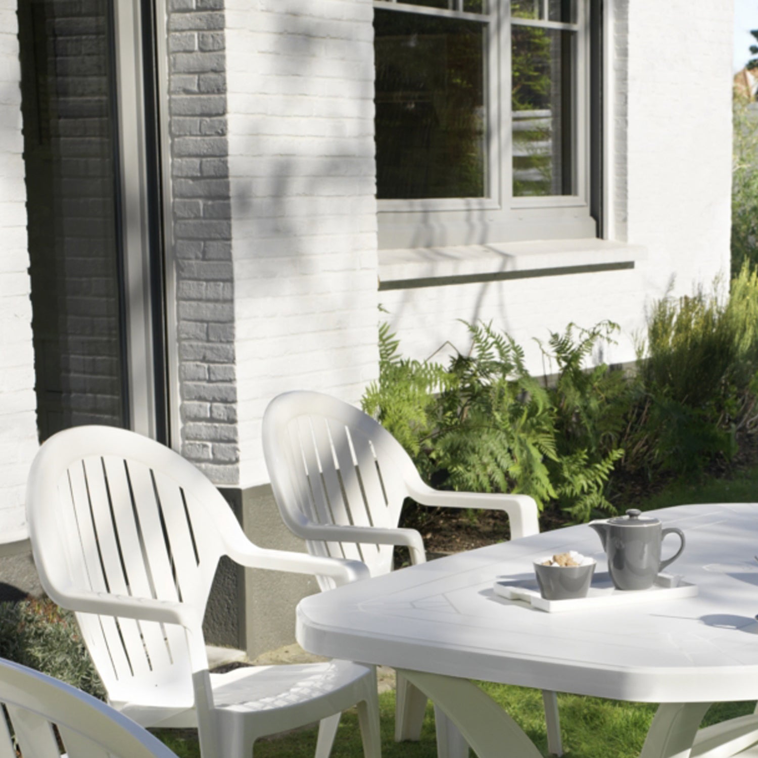 garden armchair , Resin Garden Armchairs - Grosfillex