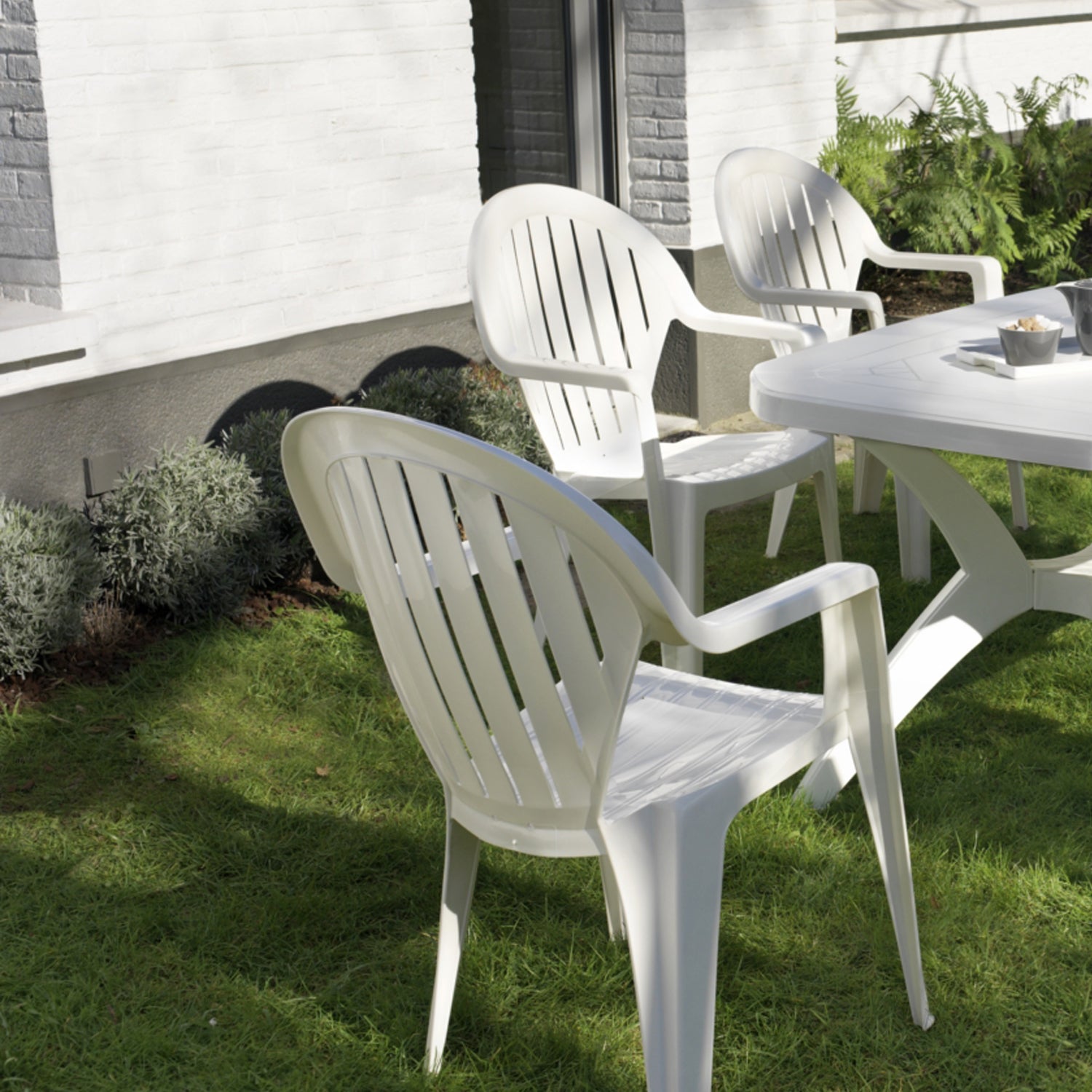 garden armchair , Resin Garden Armchairs - Grosfillex