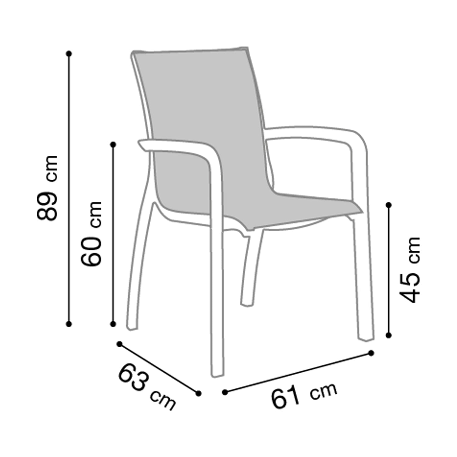 Fauteuil extérieur Sunset