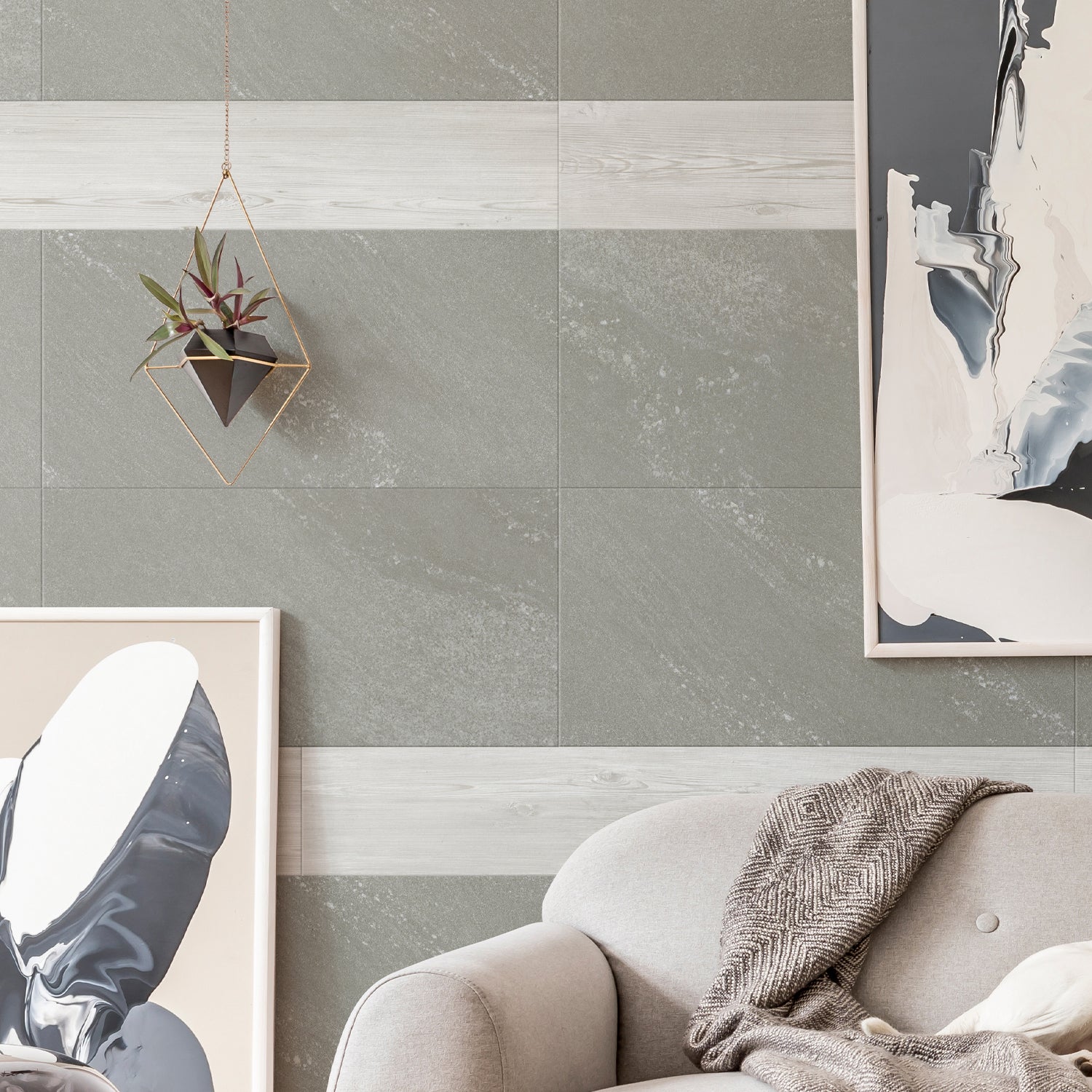 Gx Wall+ Stone wall tiles, composite and PVC wall tiles - Grosfillex