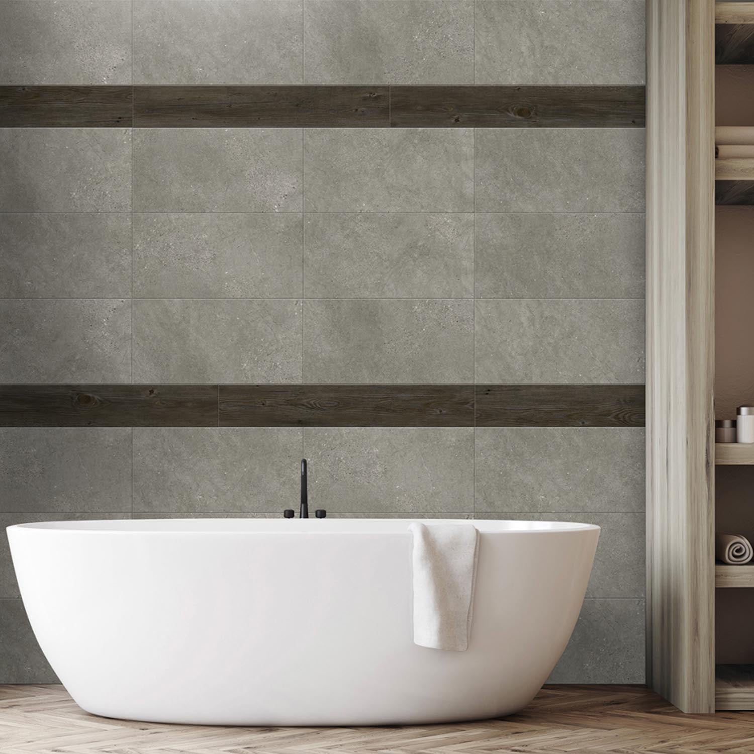 Gx Wall + Slate wall tiles, composite and PVC wall tiles - Grosfillex