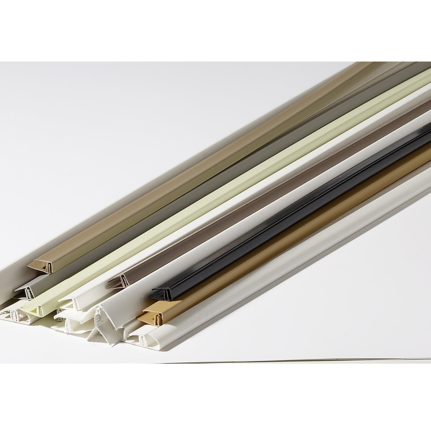 Profil de finition d'extrémité clippable