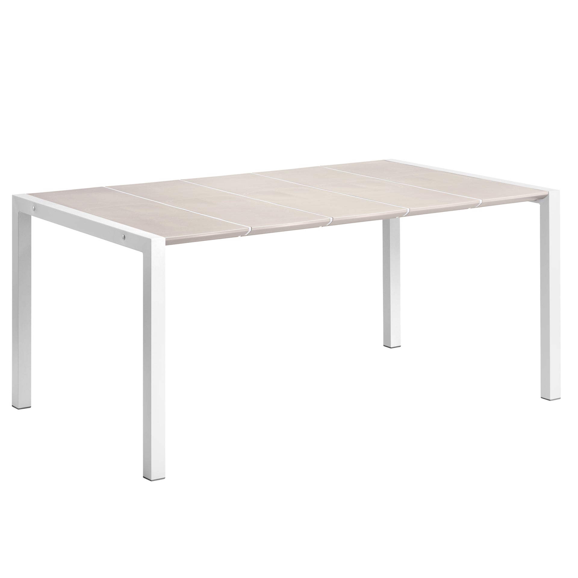 Lot table Eden 133 x 87 cm + 6 chaises Sunday lin