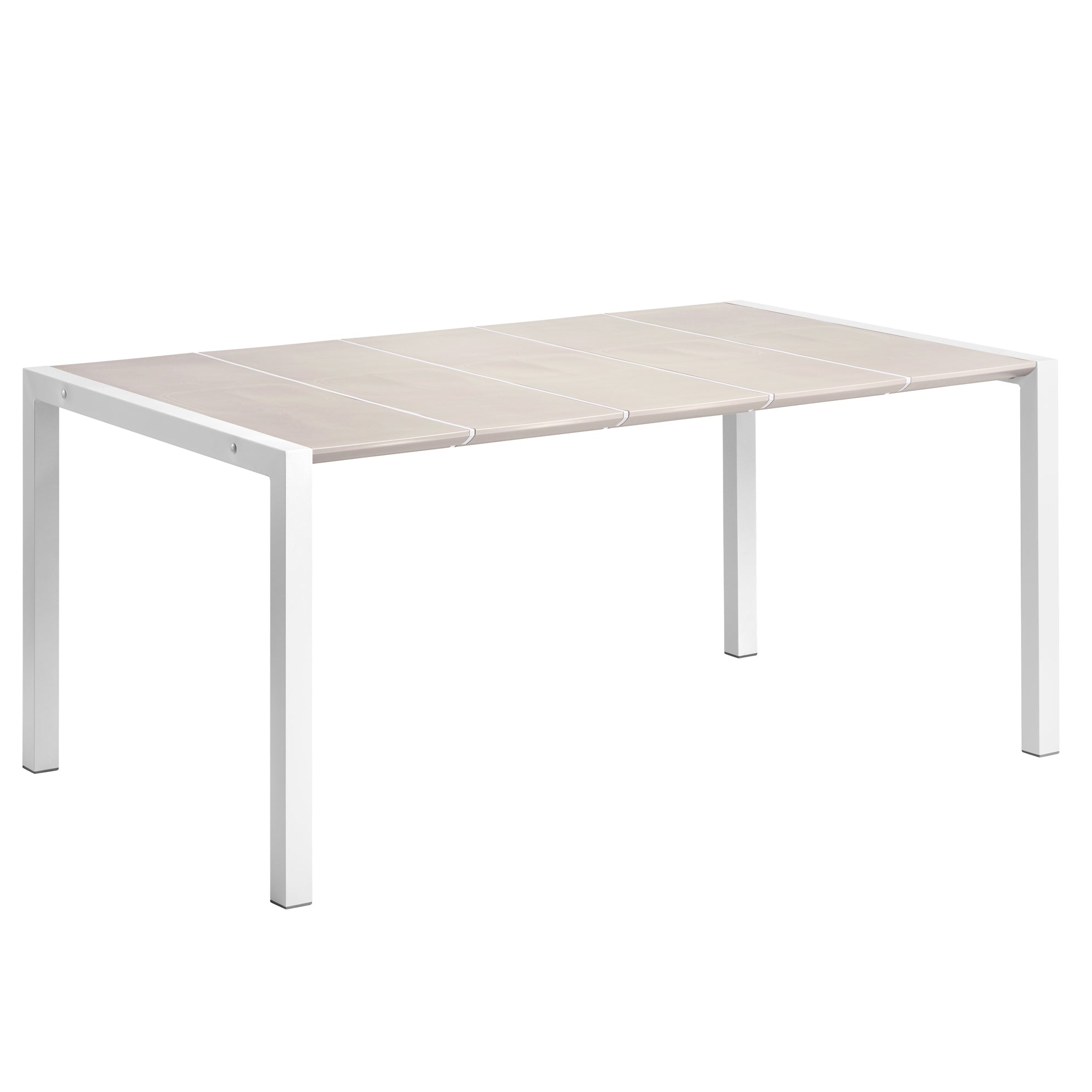 Lot table Eden 133 x 87 cm + 6 chaises Sunday lin