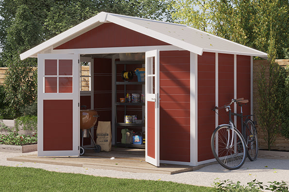 Finden Sie den Gartenschuppen, den Sie brauchen