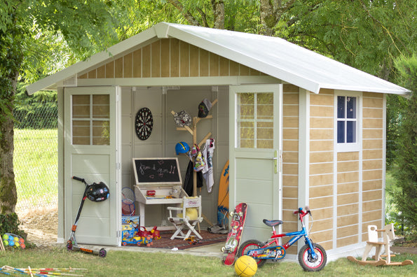 How to install a garden shed on the ground?