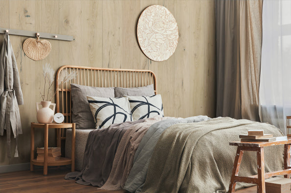 A new nature-inspired room with Element 3D wall covering