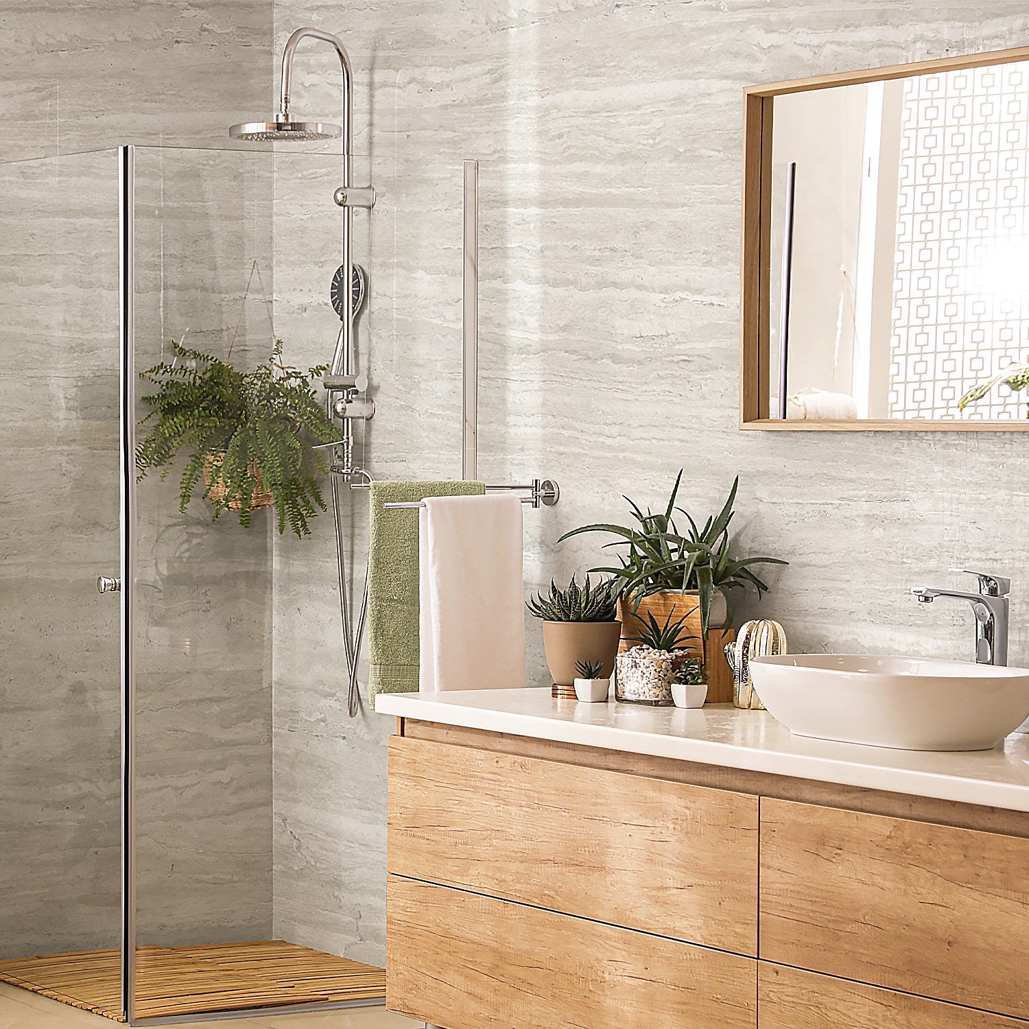 3D Romano Bianco cladding