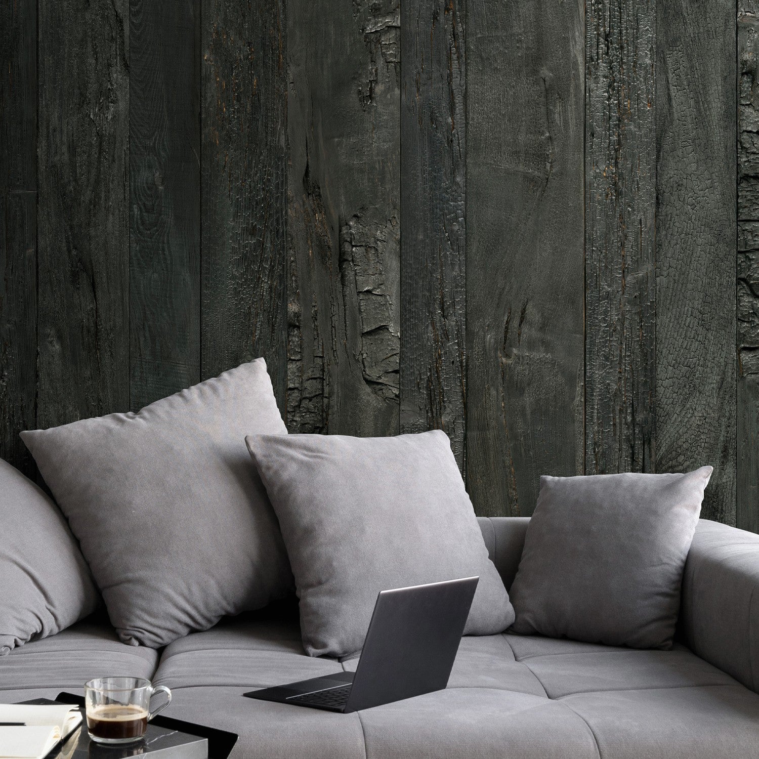 3D Shou Sugi Ban cladding