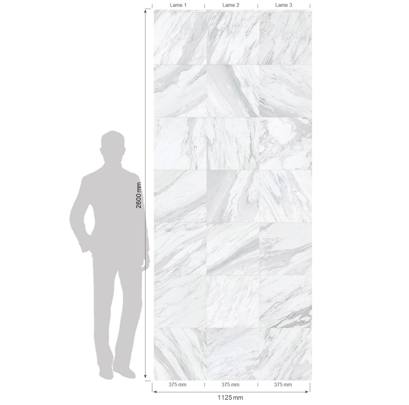 cladding 3D Marble tile