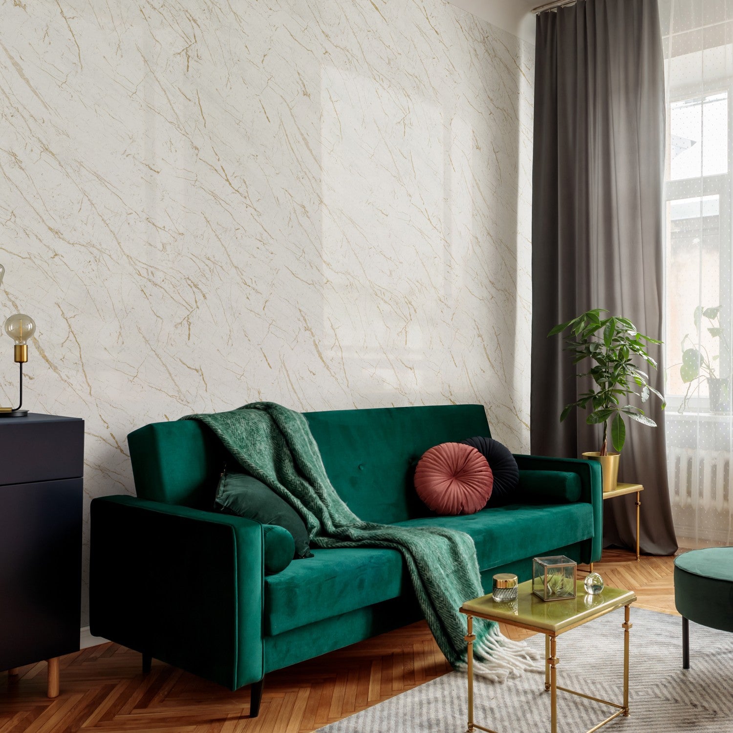 3D cladding Calacatta Marble Glossy