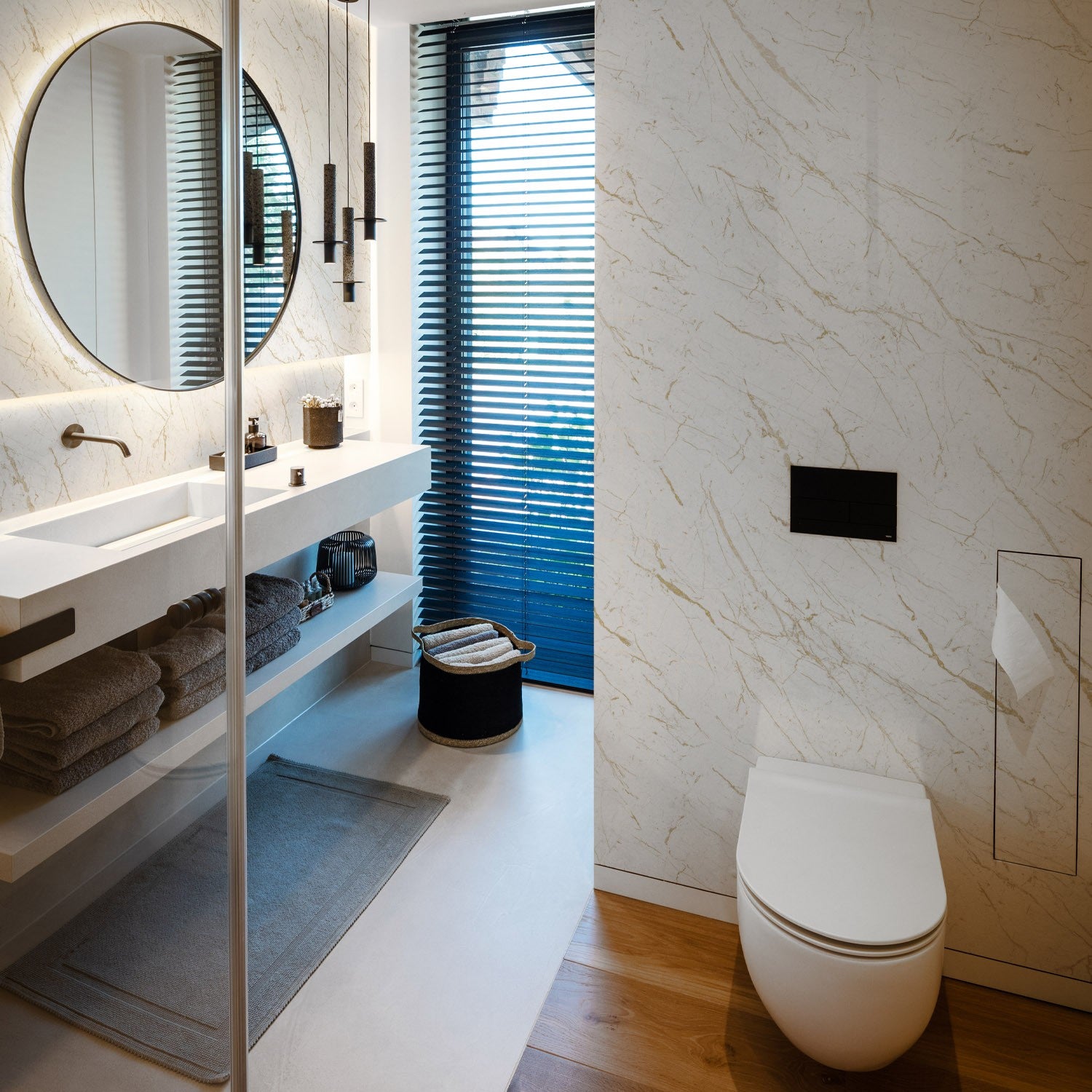 3D cladding Calacatta Marble Glossy