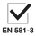 EN581-3 standard