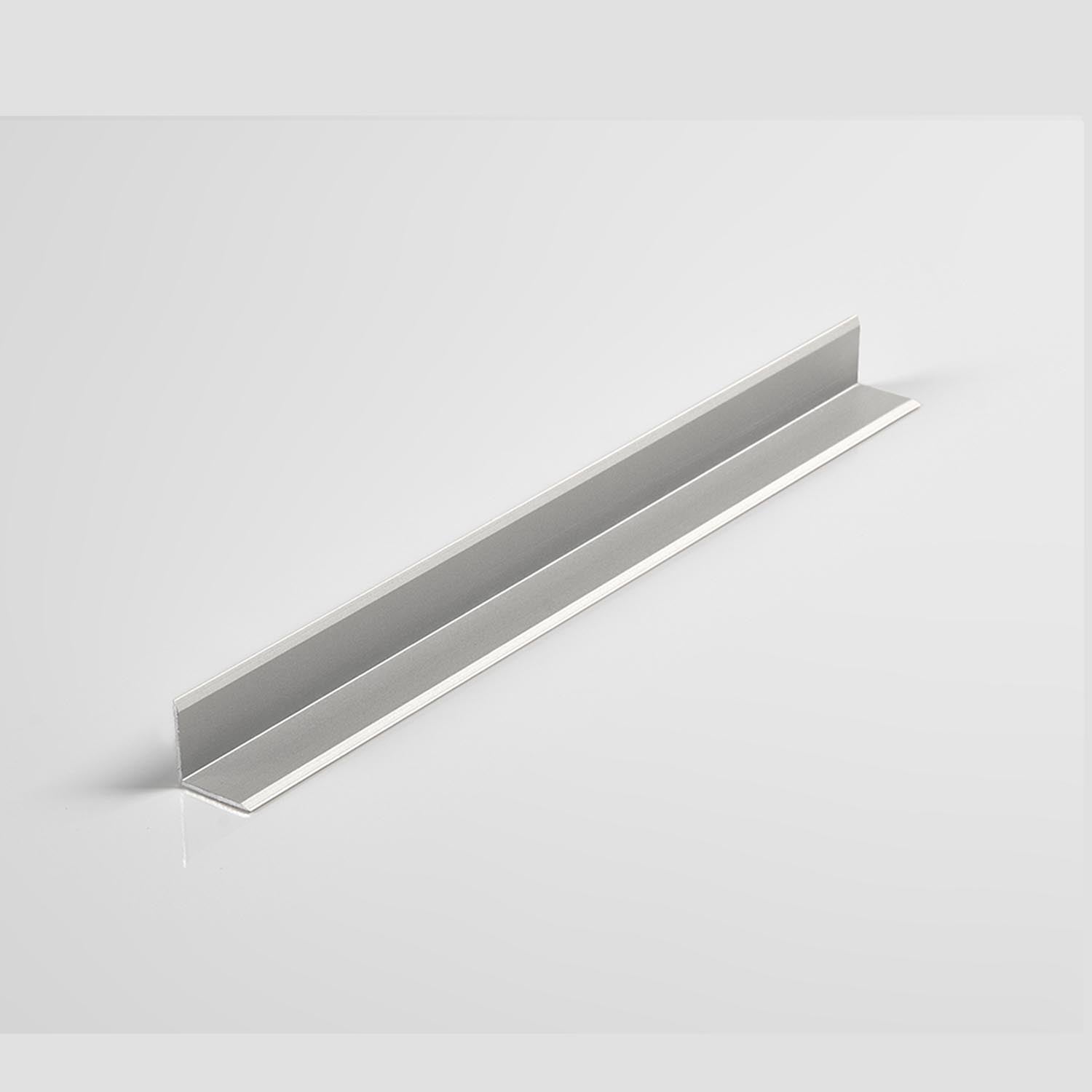 Aluminum internal corner finishing profile