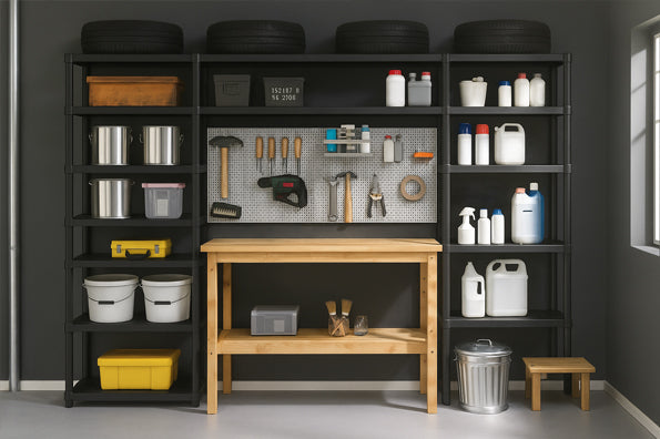 ¡Nuestras estanterías de PVC para un almacenamiento máximo!