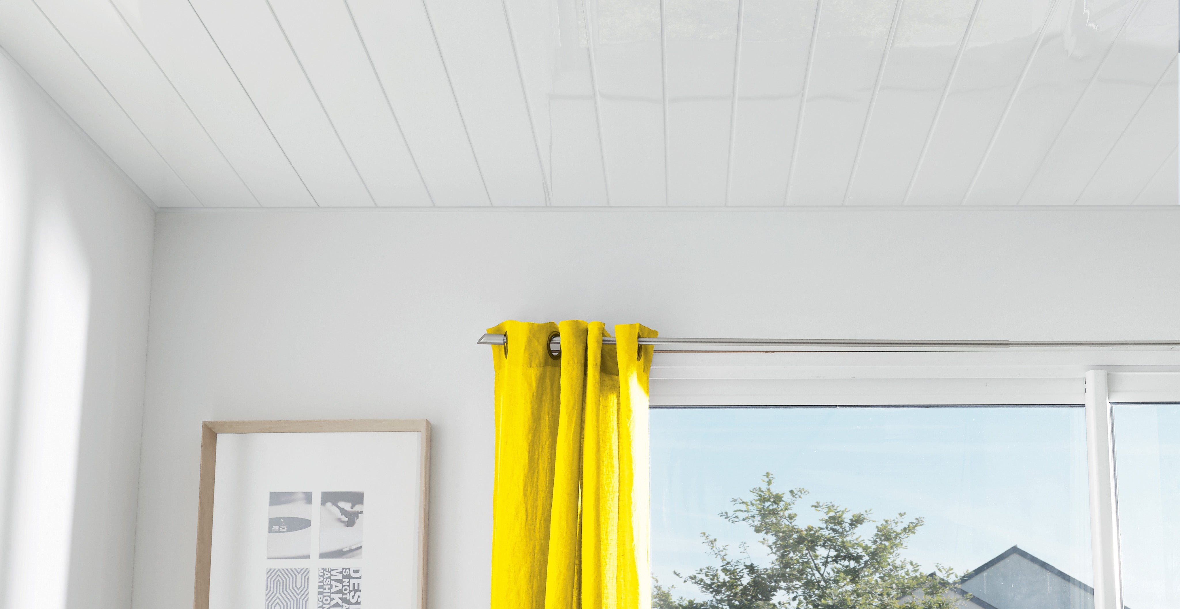 Revestimiento mural brillante