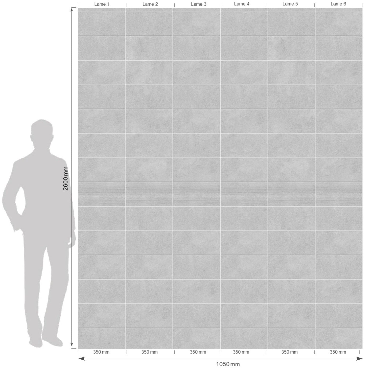 Paneles decorativos de cemento