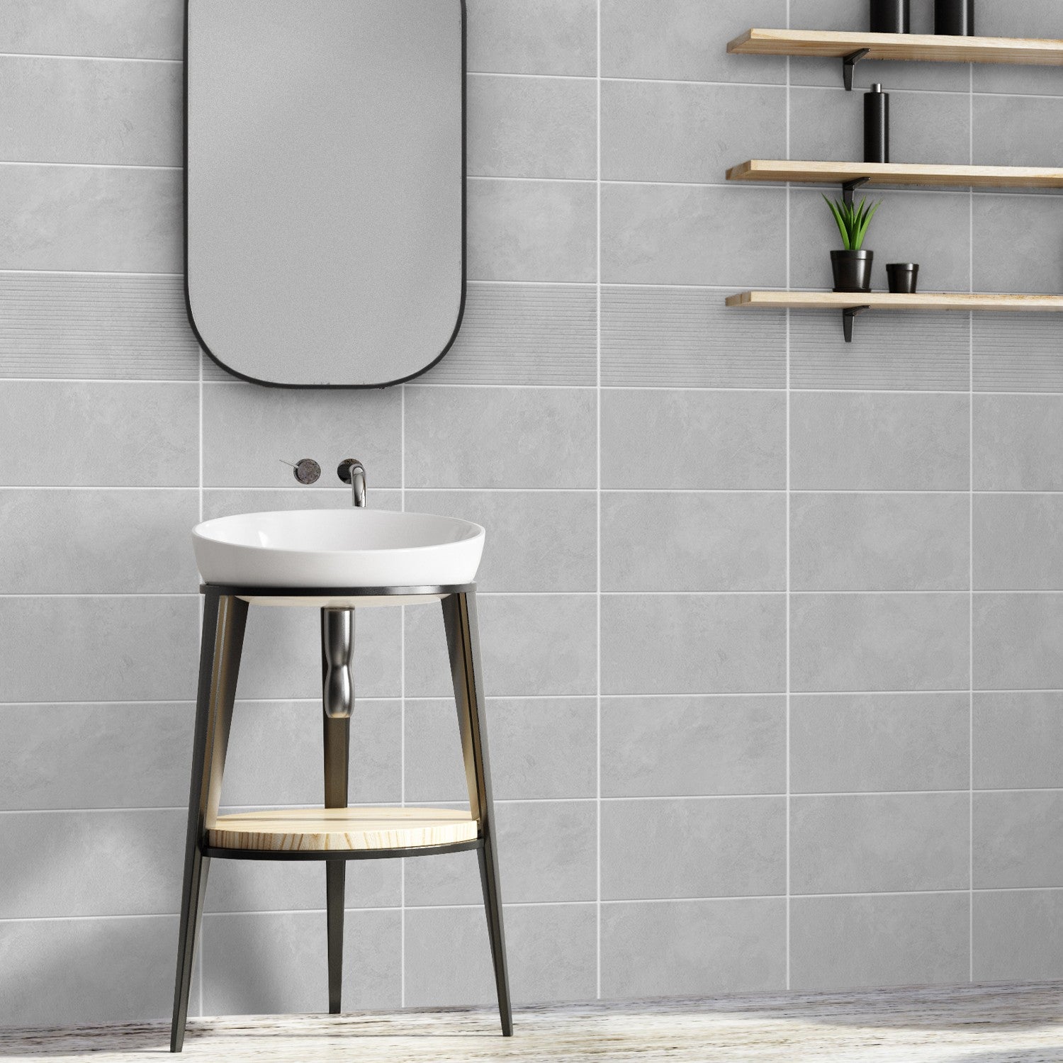 Paneles decorativos de cemento