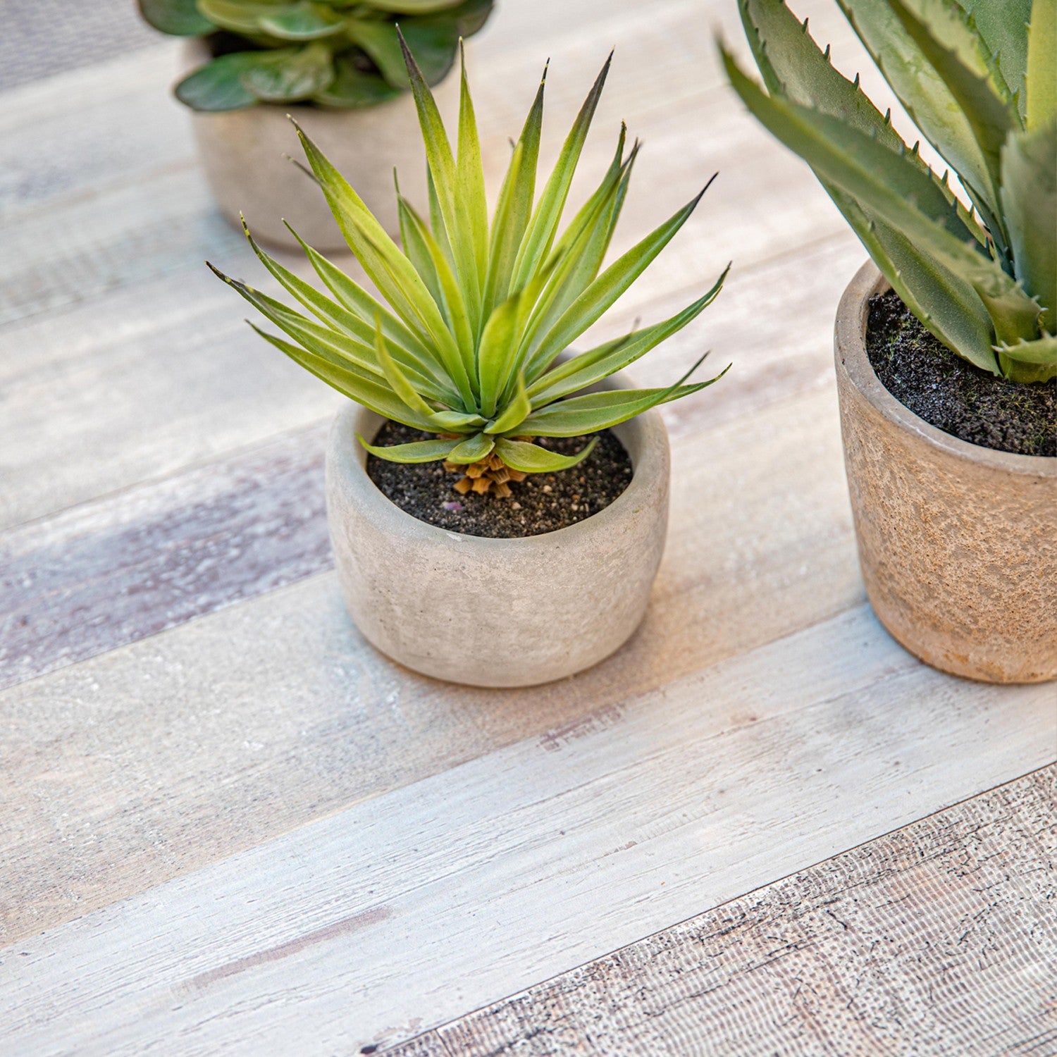 Mesa de jardín rectangular Patchwork clara 165 x 100 cm