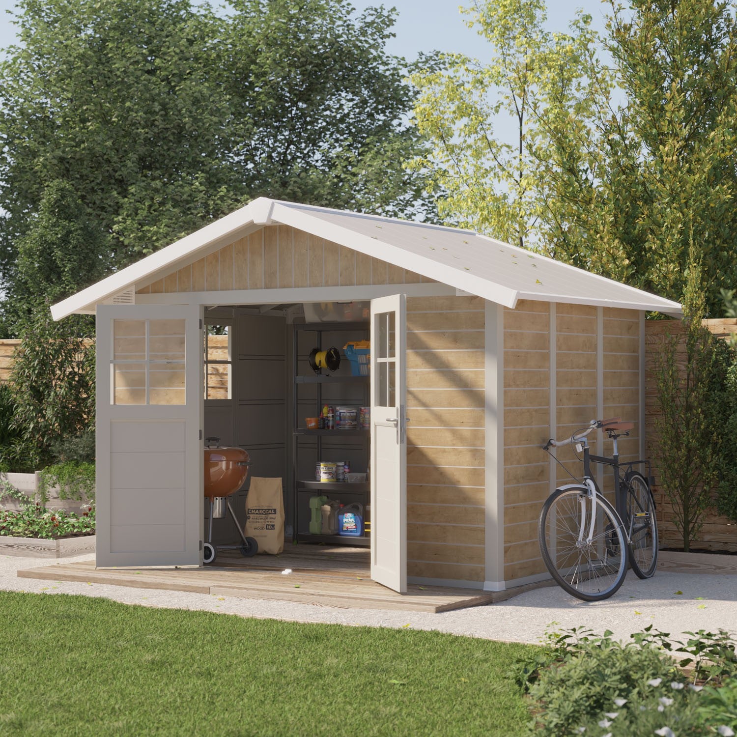 Caseta de jardín de 7,5 m² Sherwood Déco